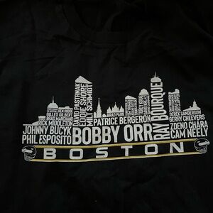 Boston Bruins Legends Black T-Shirt